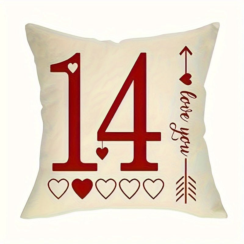 4Pcs Happy Valentine's Day Pillow Covers - Awesam Goods
