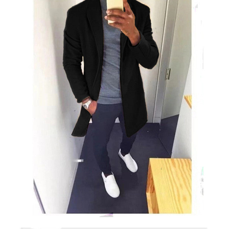 Long Windbreaker Jacket