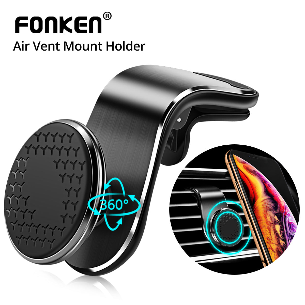 Magnetic Air Vent Phone Holder