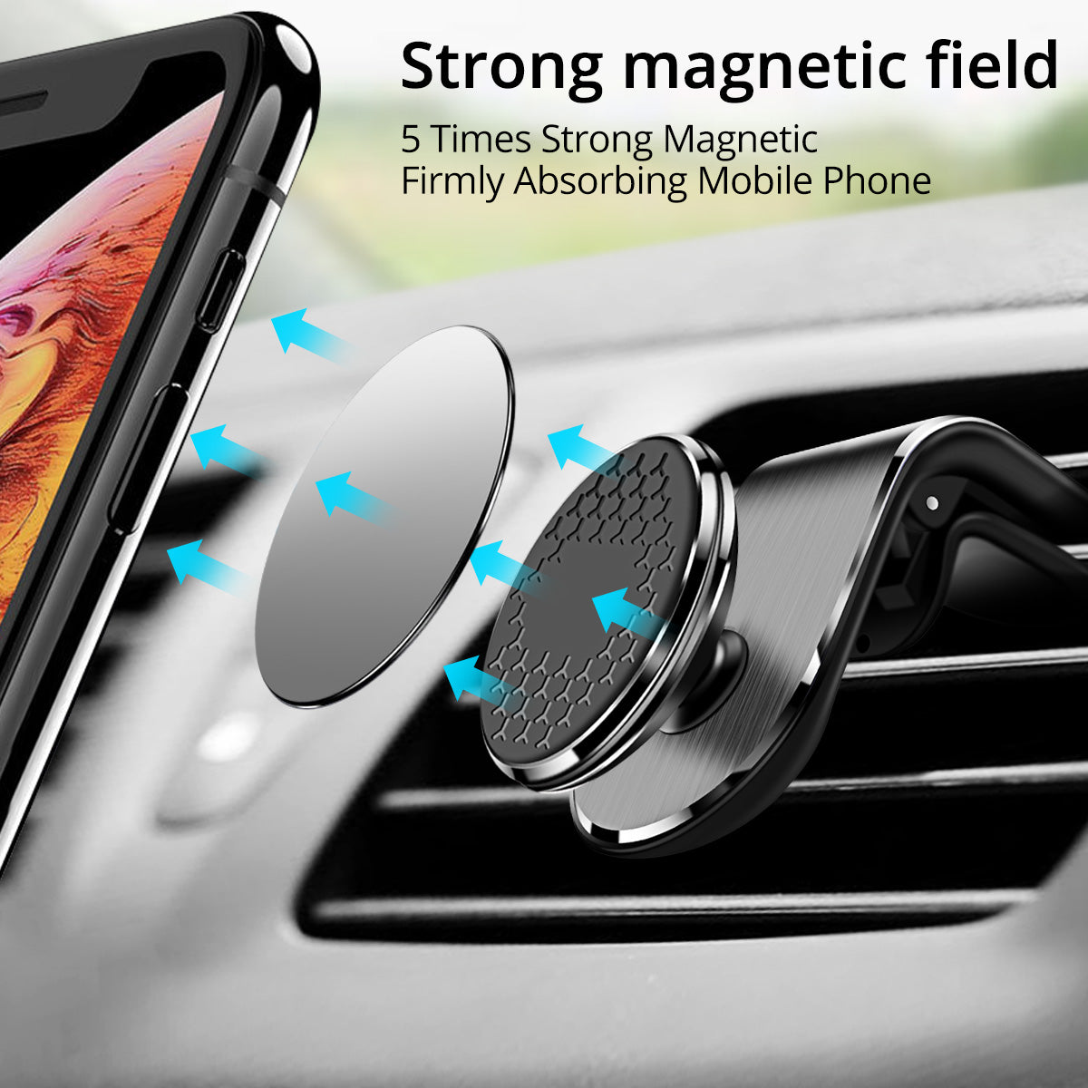 Magnetic Air Vent Phone Holder