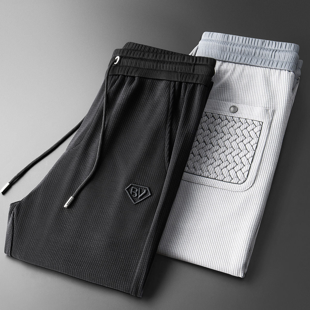 Embroidered Sports Bottoms