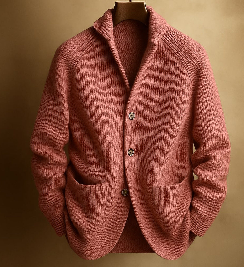 Men's Button Knit Cardigan