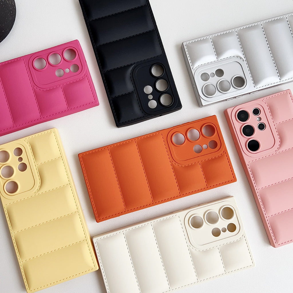 Drop-Resistant Puff Phone Case