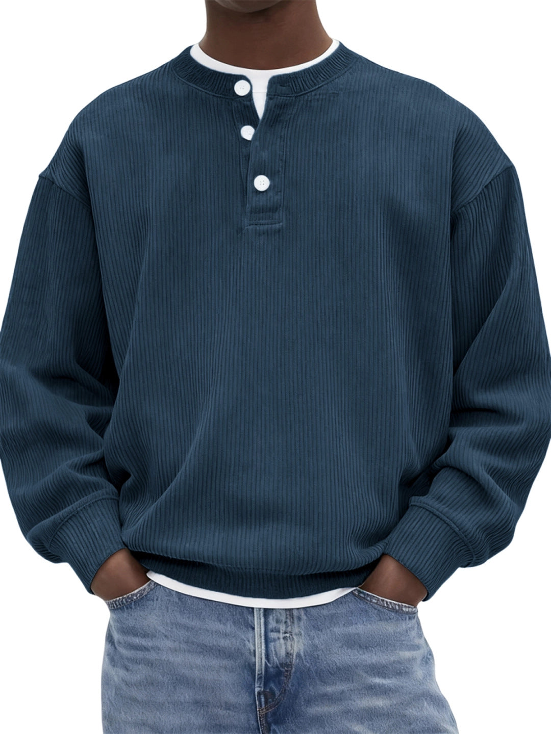 Corduroy Ribbed Pullover