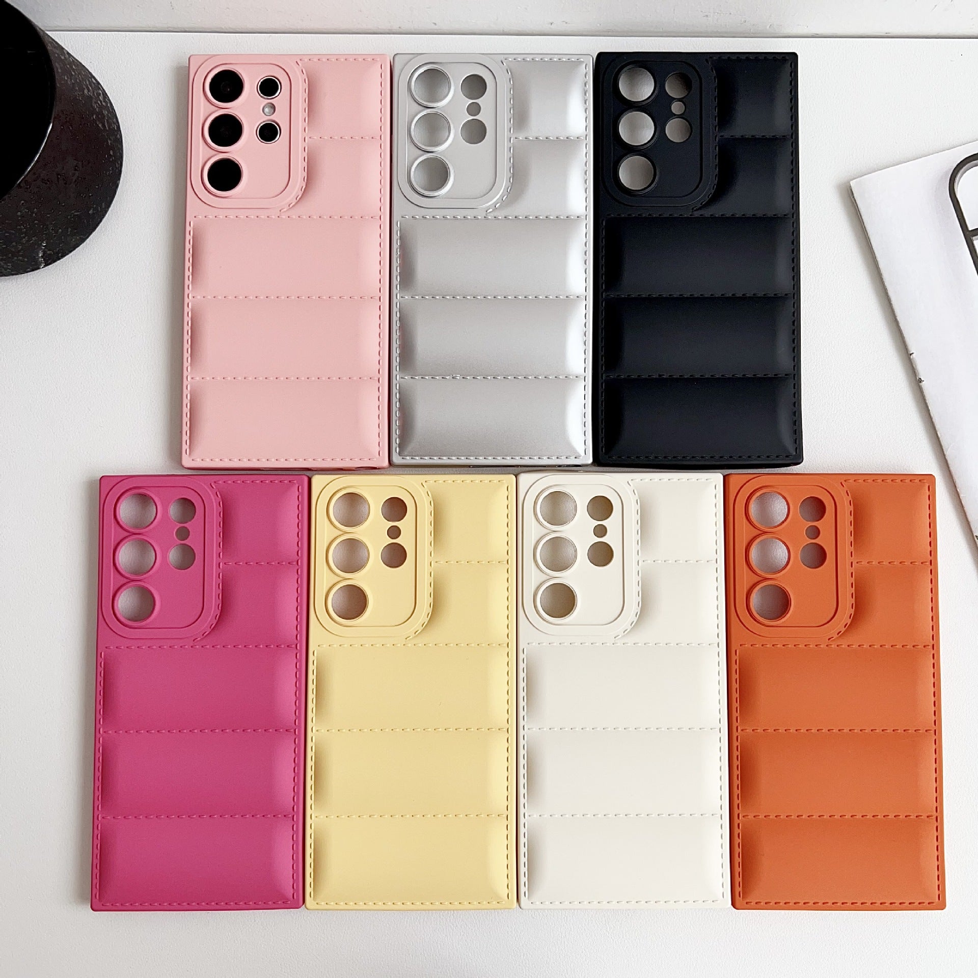 Drop-Resistant Puff Phone Case