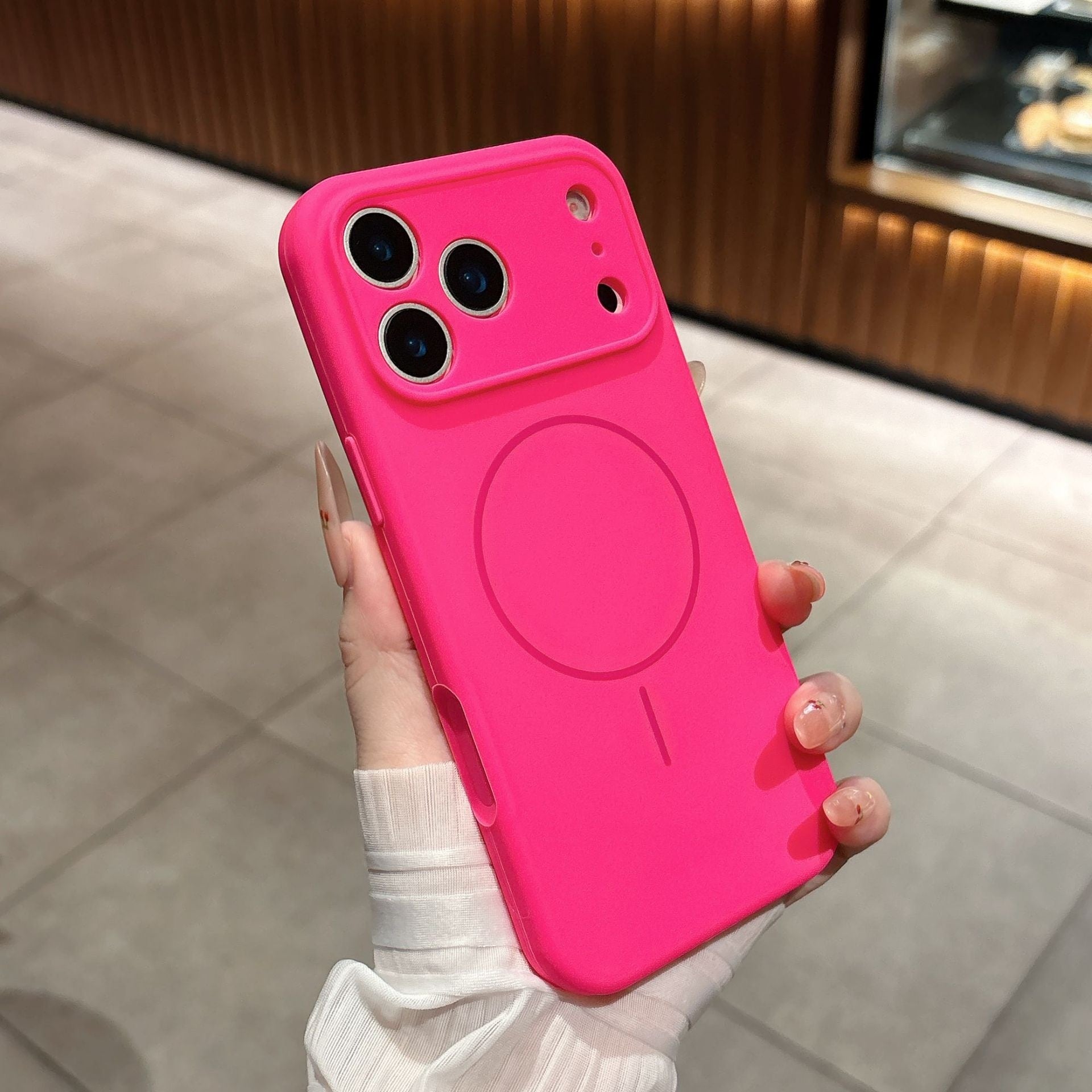Magnetic Silicone Phone Case