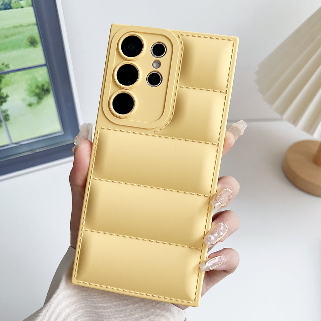 Drop-Resistant Puff Phone Case