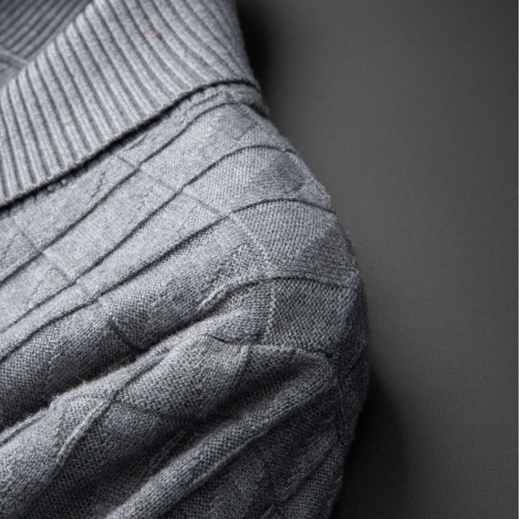 Men's Warm V - neck Sweater Sweater - Awesam Goods