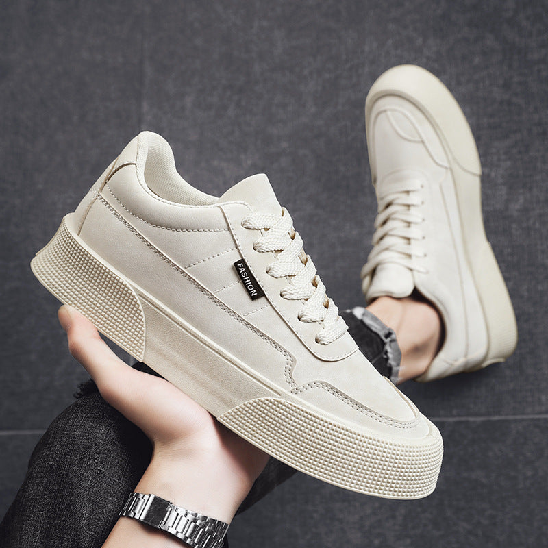 Suede Lace-Up Trainers