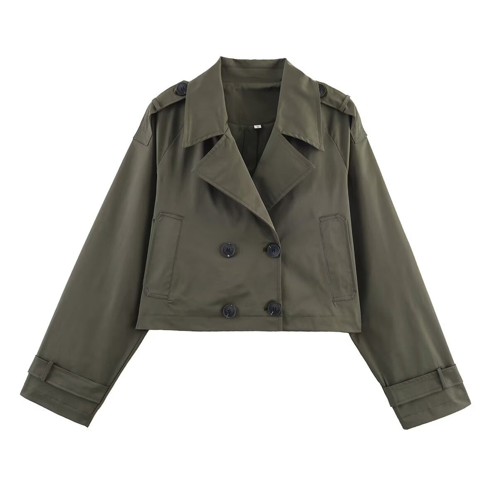 Slim Fit Trench Coat