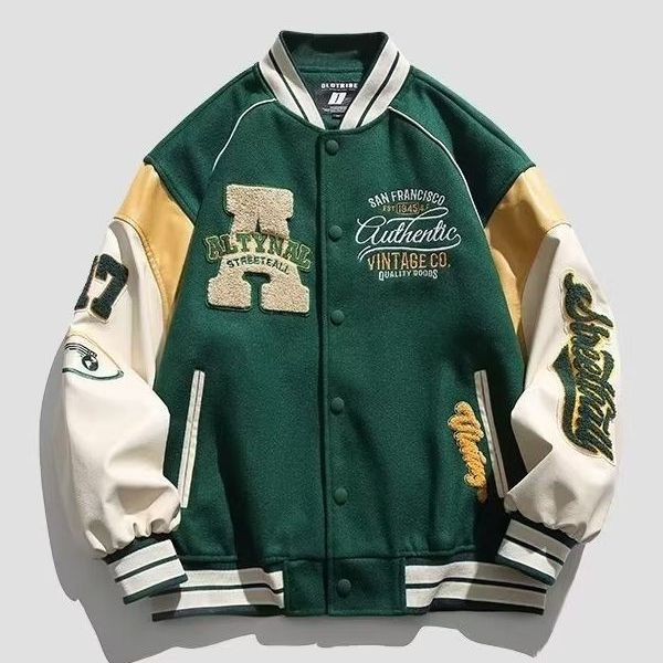 Loose Varsity Jacket