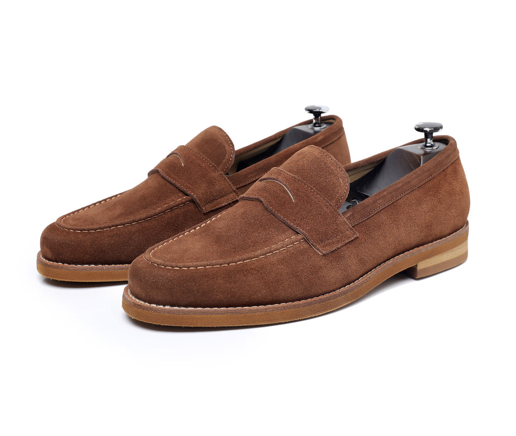 Men's Retro Leather Loafers