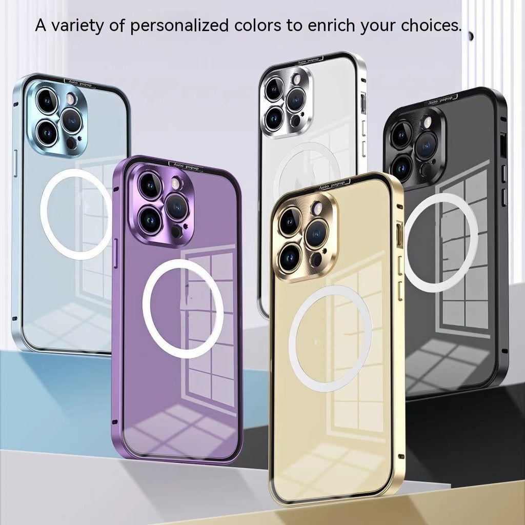 Magnetic Metal Frame Phone Case