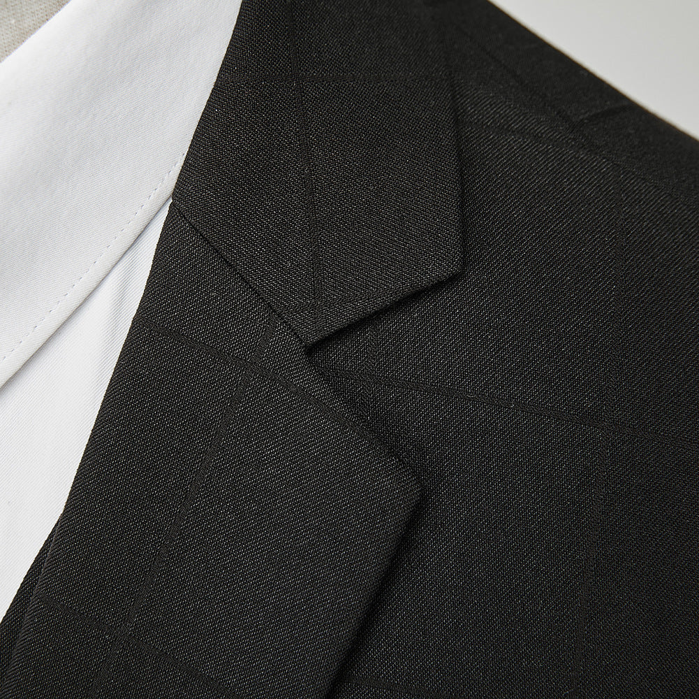 Plaid Three-Piece Suit