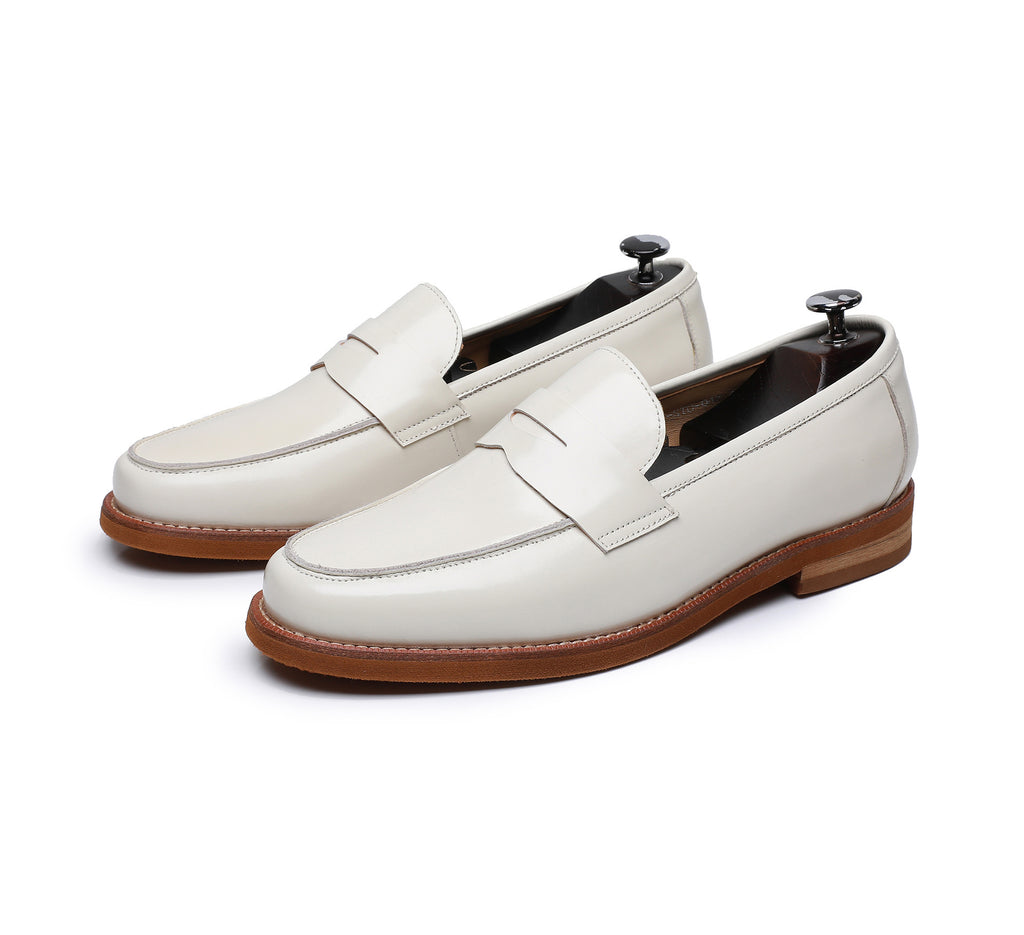 Men's Retro Leather Loafers