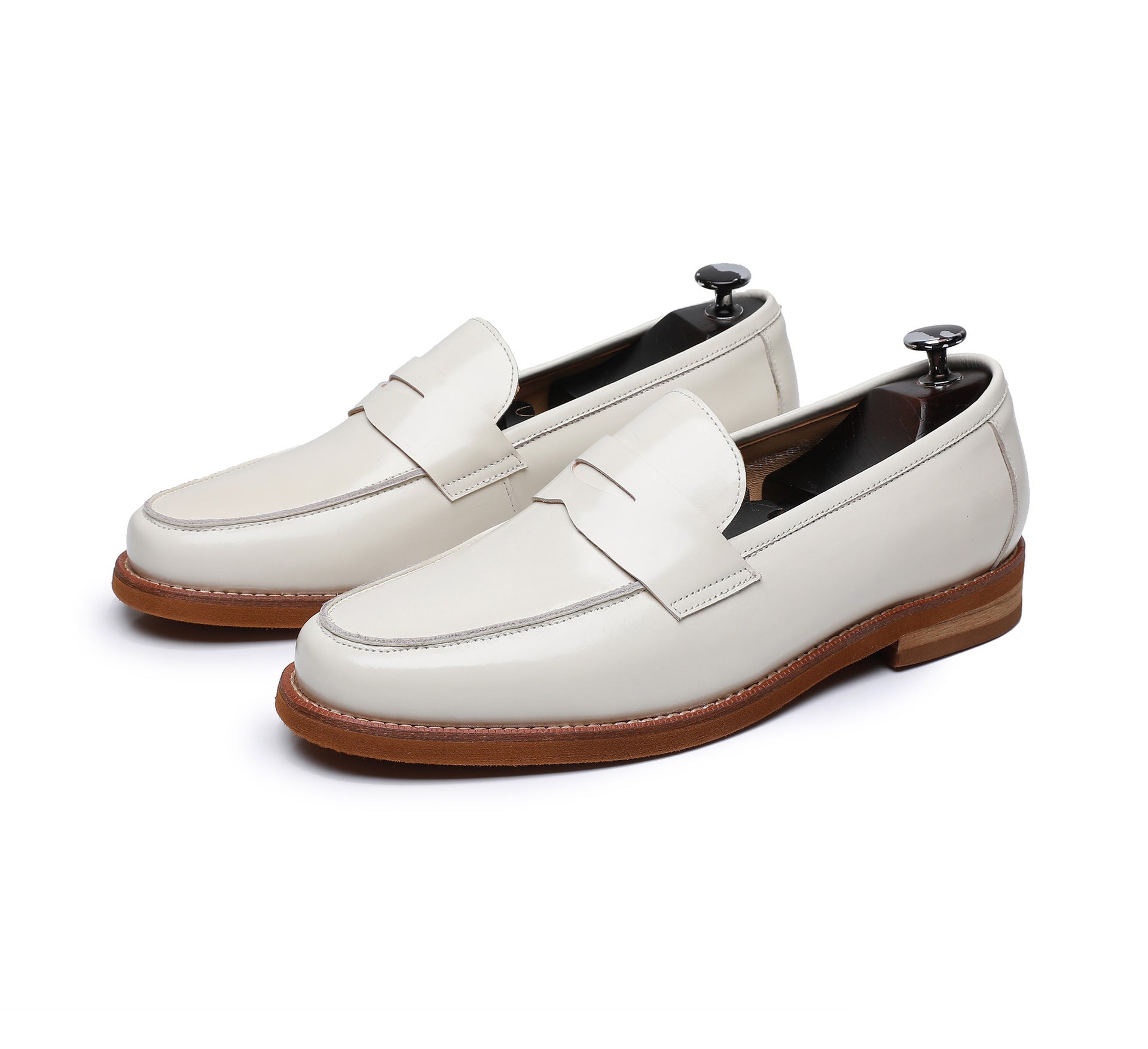Men's Retro Leather Loafers