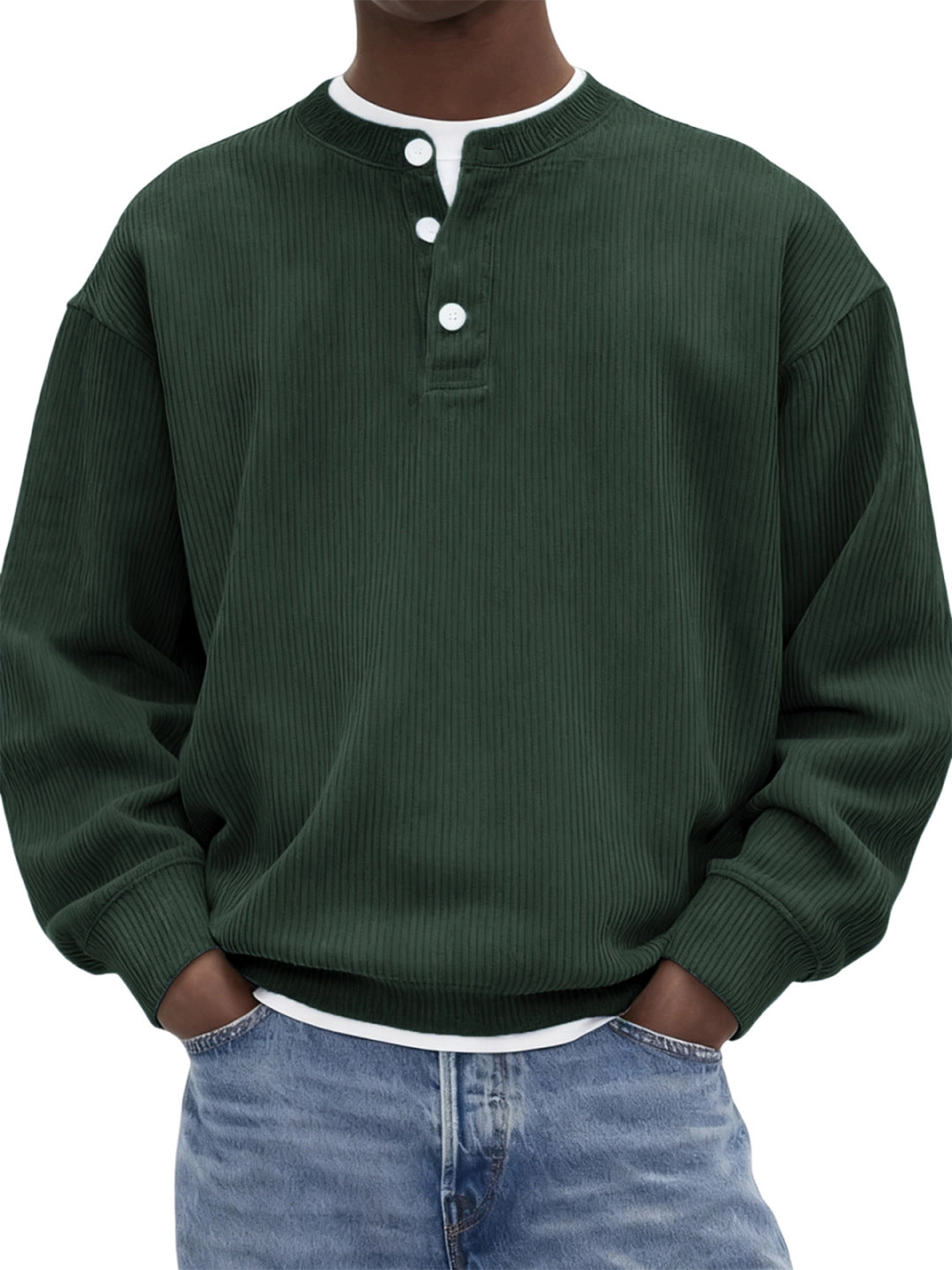 Corduroy Ribbed Pullover