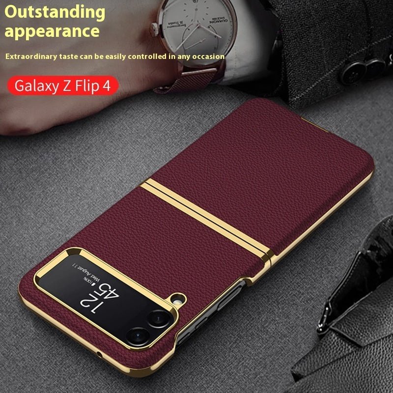 Z Flip4 Leather Phone Case - Awesam Goods