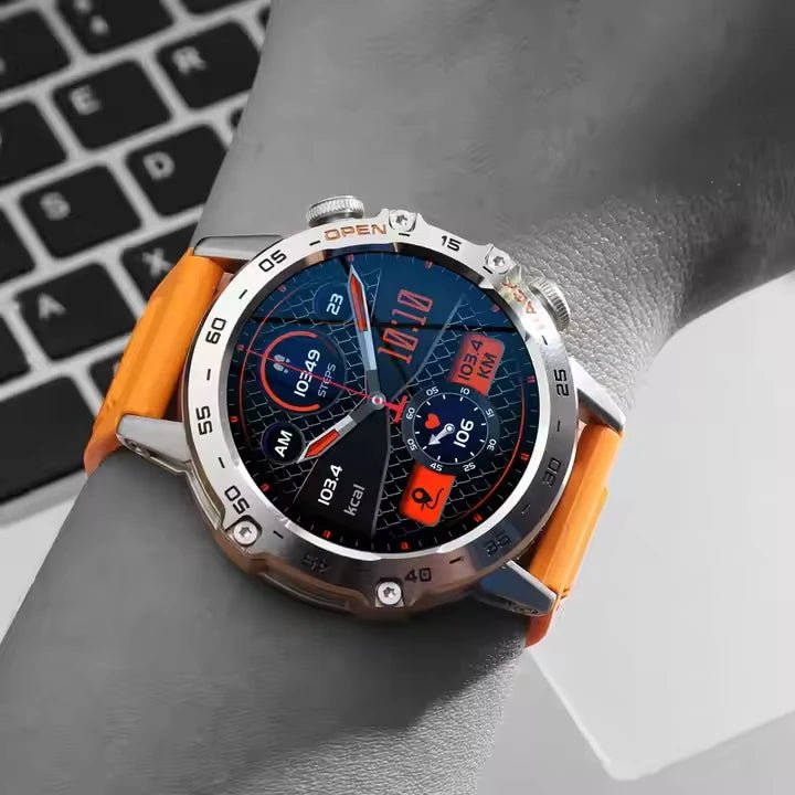 K52 Fashion Waterproof Smart Watch Sport Business Relojes Android Fashion Smart Watch for Men - Awesam Goods