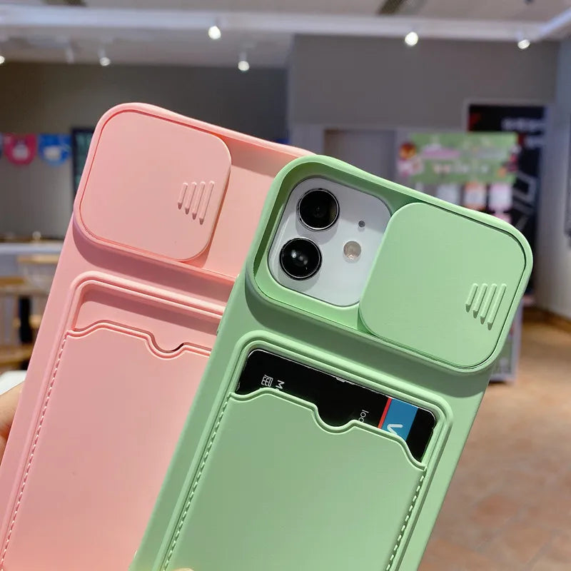 Neck Lanyard Strap Case With Wallet Card Holder