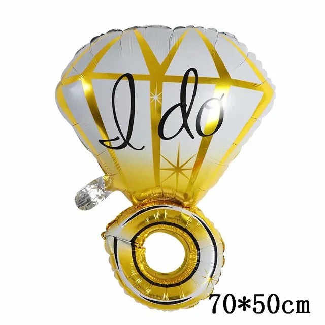 Giant Diamond Ring Foil Balloon
