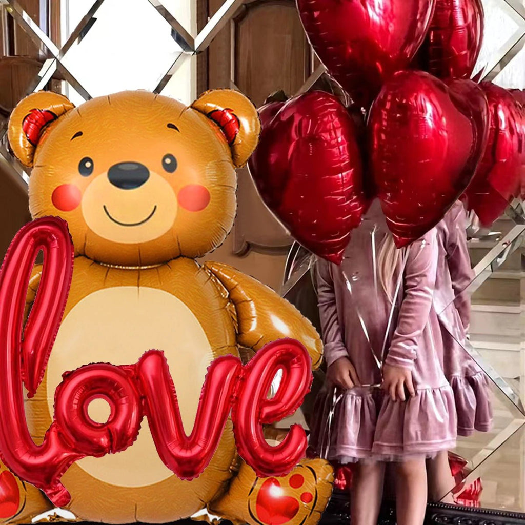 4pcs Cute Bear Balloons - Awesam Goods
