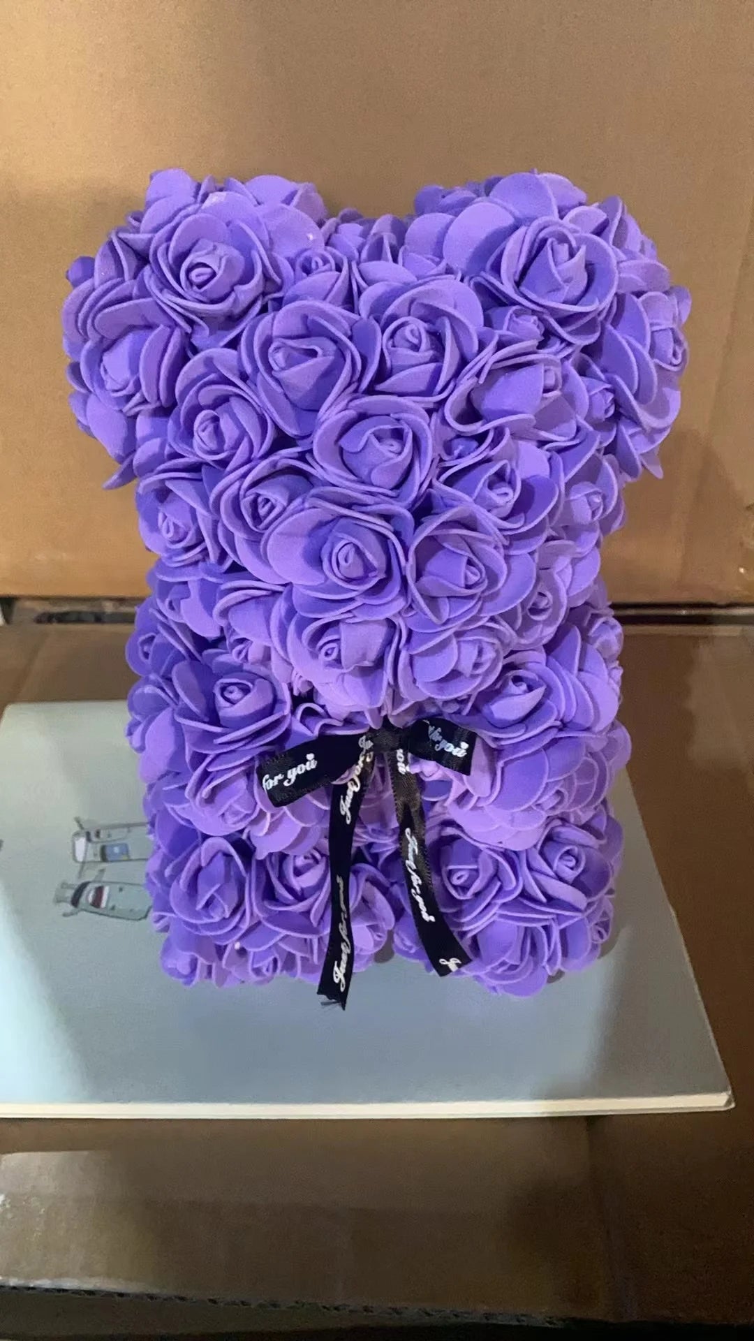 Rose Teddy Bear Valentine's Day Gift