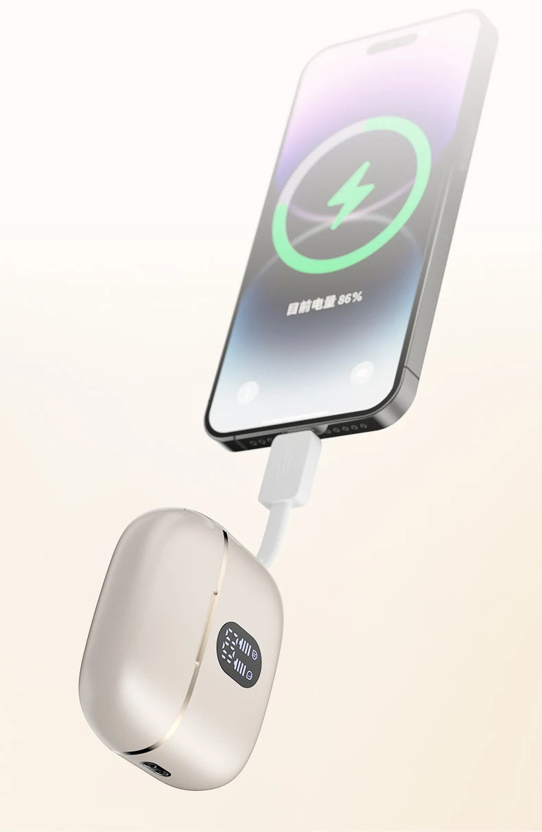 Wireless Earbuds with LED Display