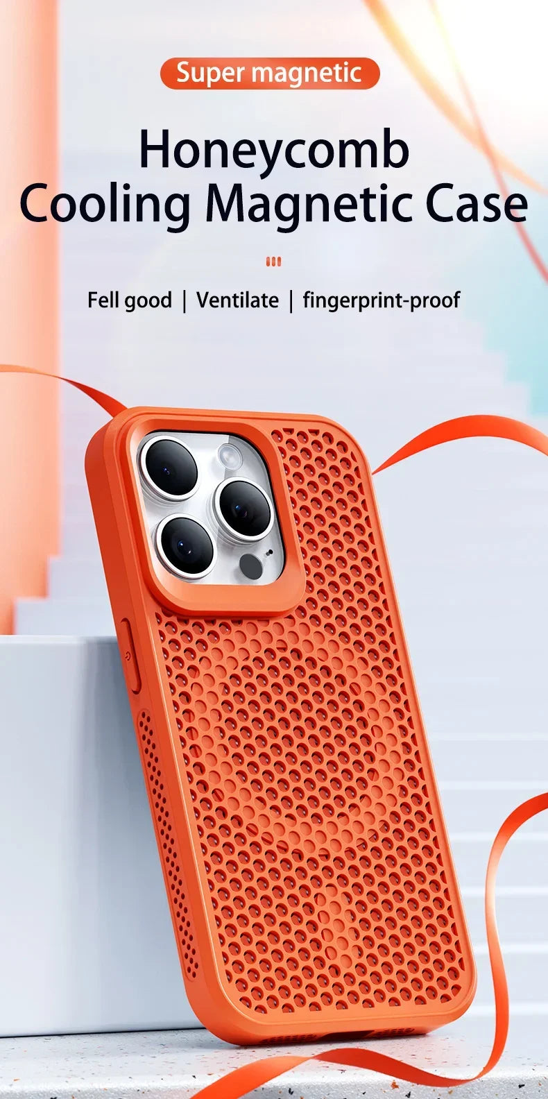Cooling Magnetic iPhone Case