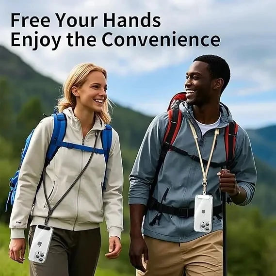 Universal Adjustable Phone Strap Clip Holder