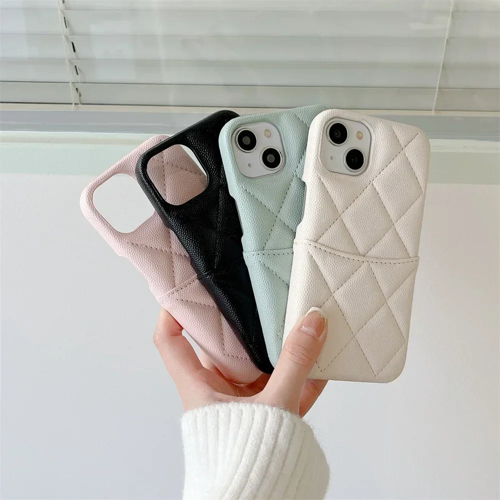 Luxury Cross-body Lanyard Wallet Phone Case