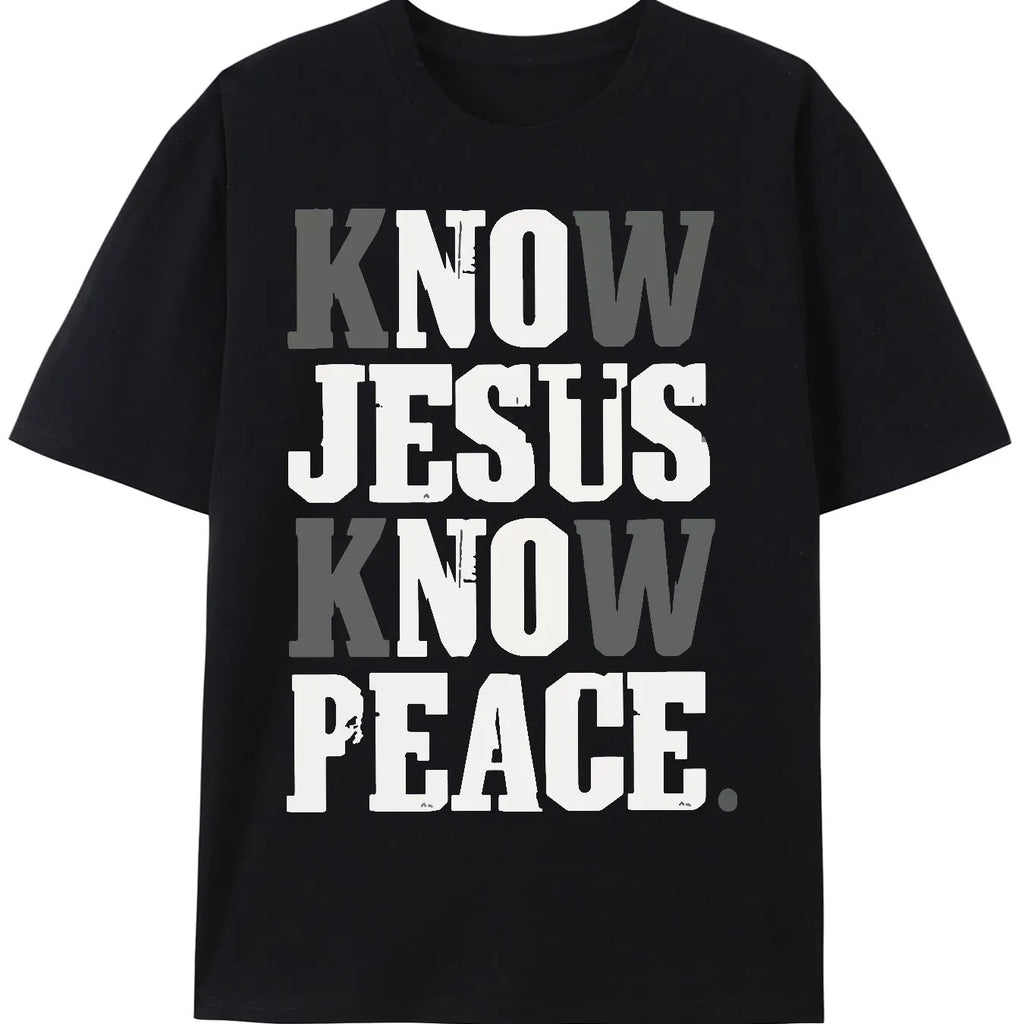 Know Jesus Know Peace T-shirt
