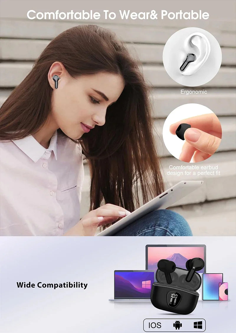 Wireless Noise Cancelling Earbuds