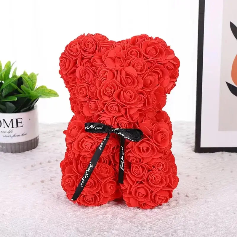 Rose Teddy Bear Valentine's Day Gift