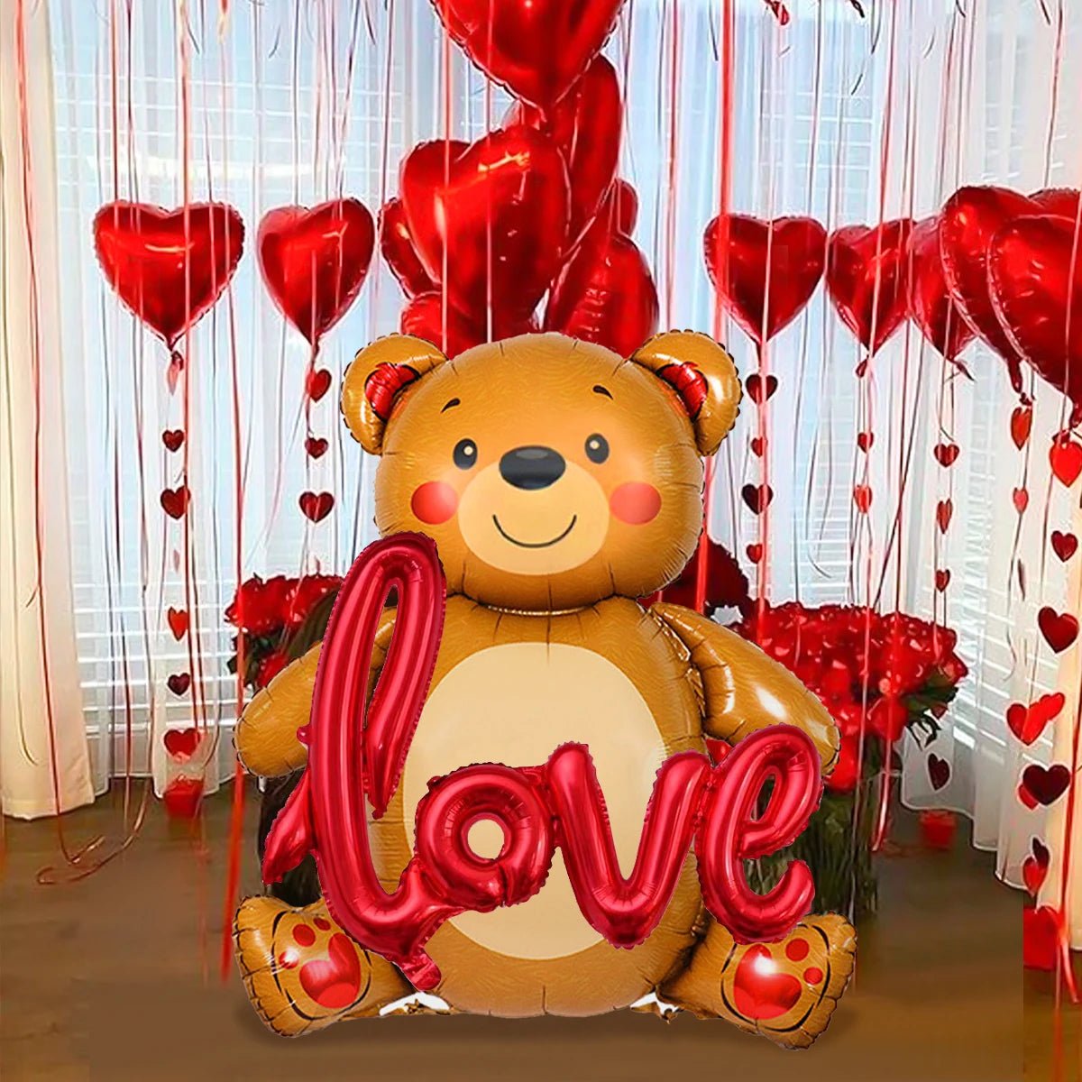 4pcs Cute Bear Balloons - Awesam Goods