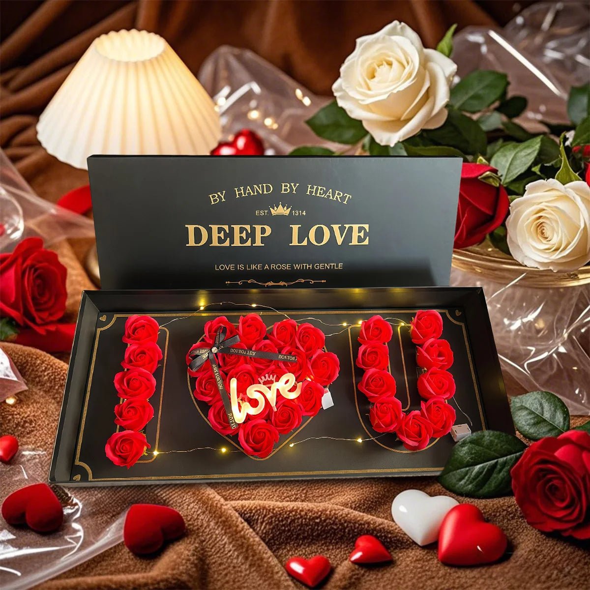 Rose Flower Gift Box - Awesam Goods