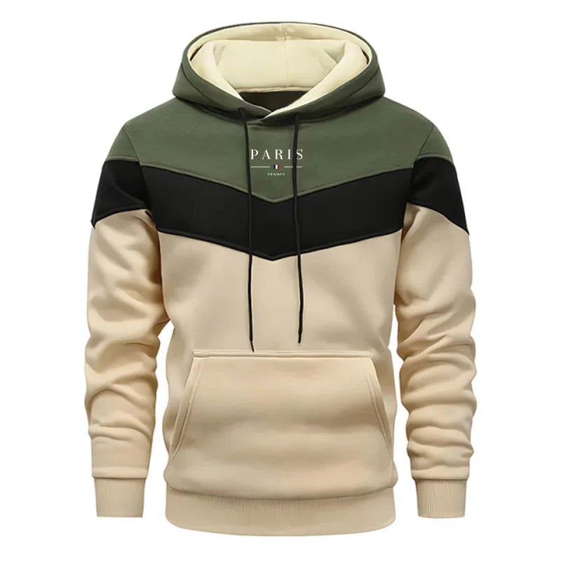 Men's Tricolour Tracksuit Set