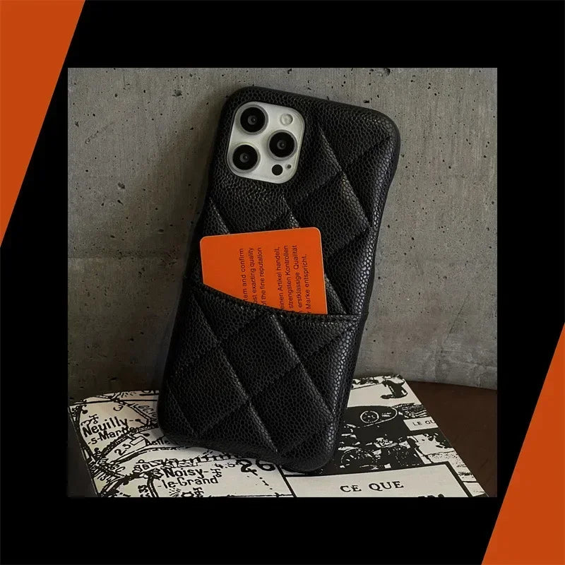 Luxury Cross-body Lanyard Wallet Phone Case