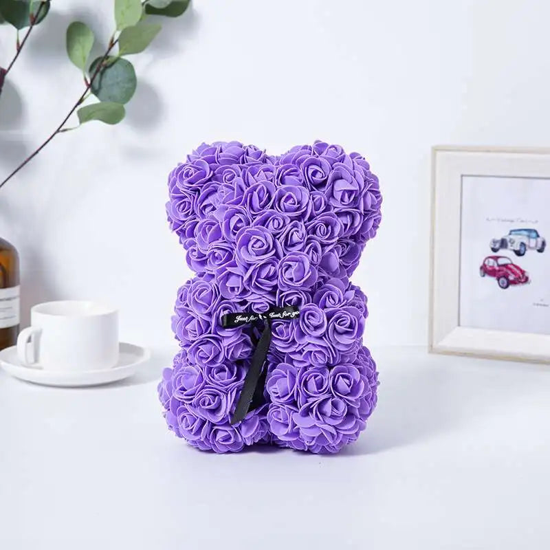 Rose Teddy Bear Valentine's Day Gift