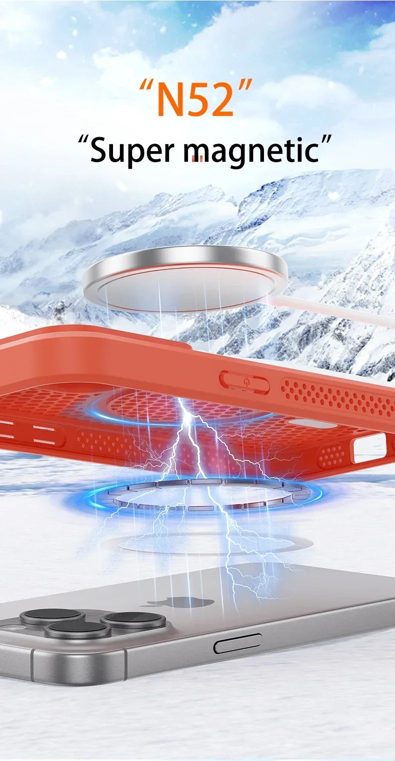 Cooling Magnetic iPhone Case