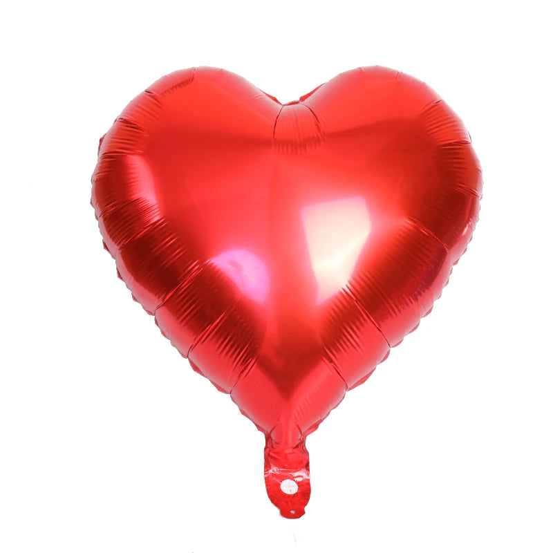 1PC Love and Heart Shaped Foil Balloon