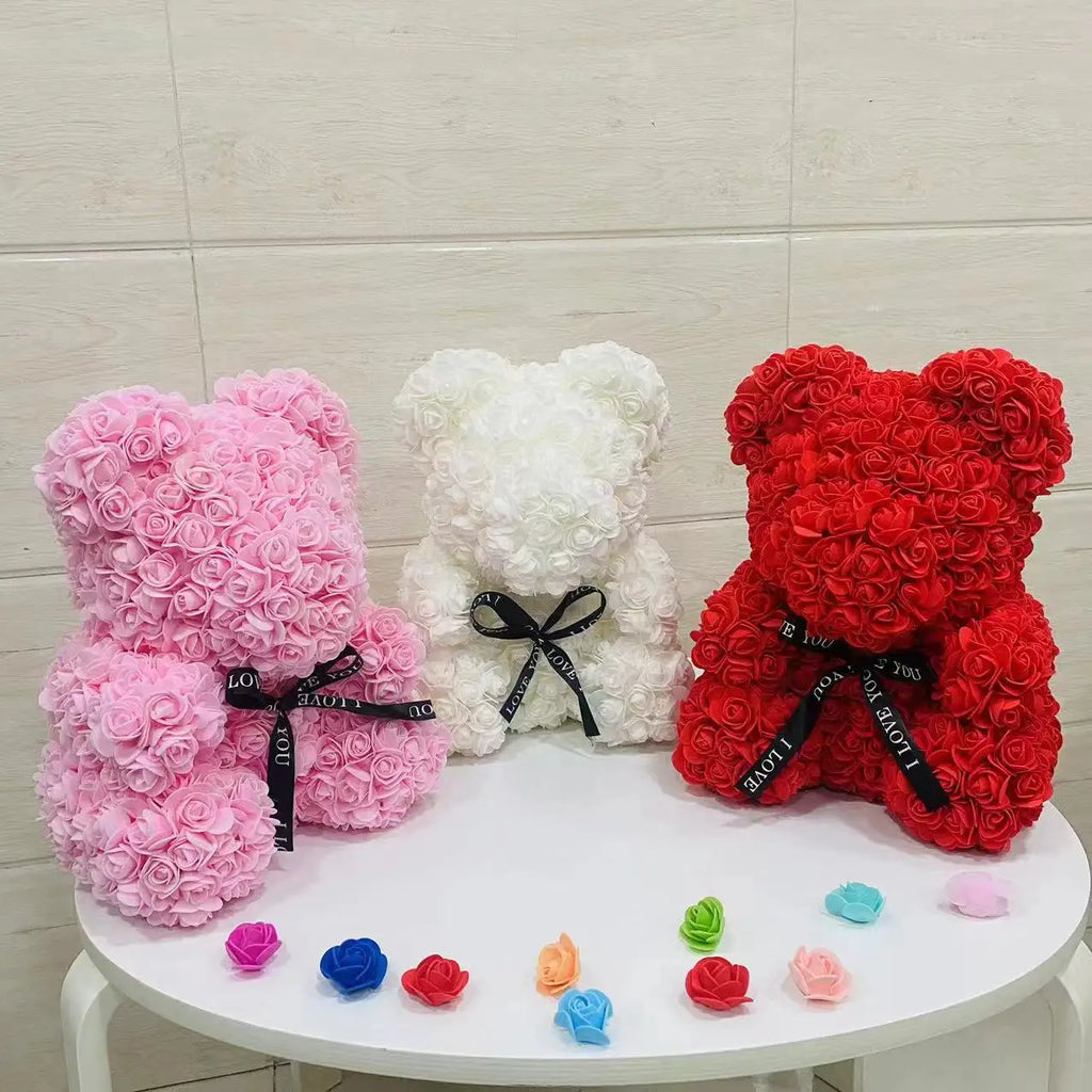 Rose Teddy Bear Valentine's Day Gift