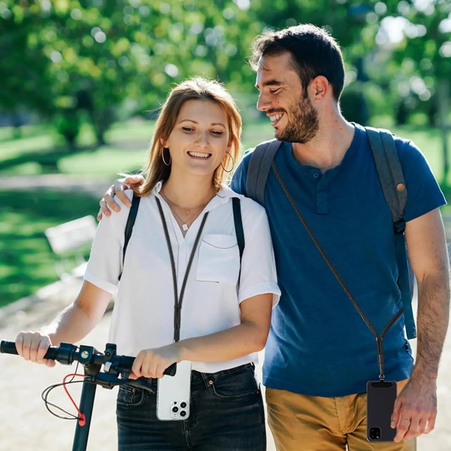 Universal Adjustable Phone Strap Clip Holder