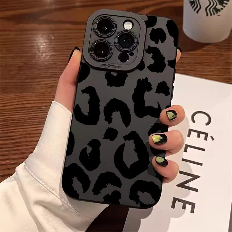 Leopard Design Protective Phone Case