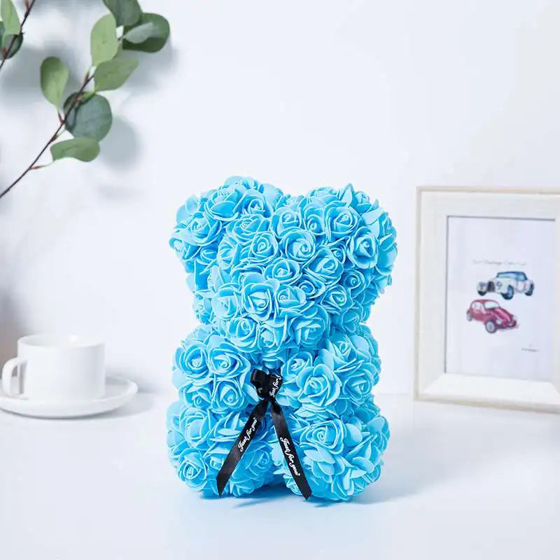 Rose Teddy Bear Valentine's Day Gift