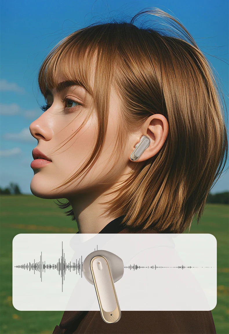 Wireless Earbuds with LED Display