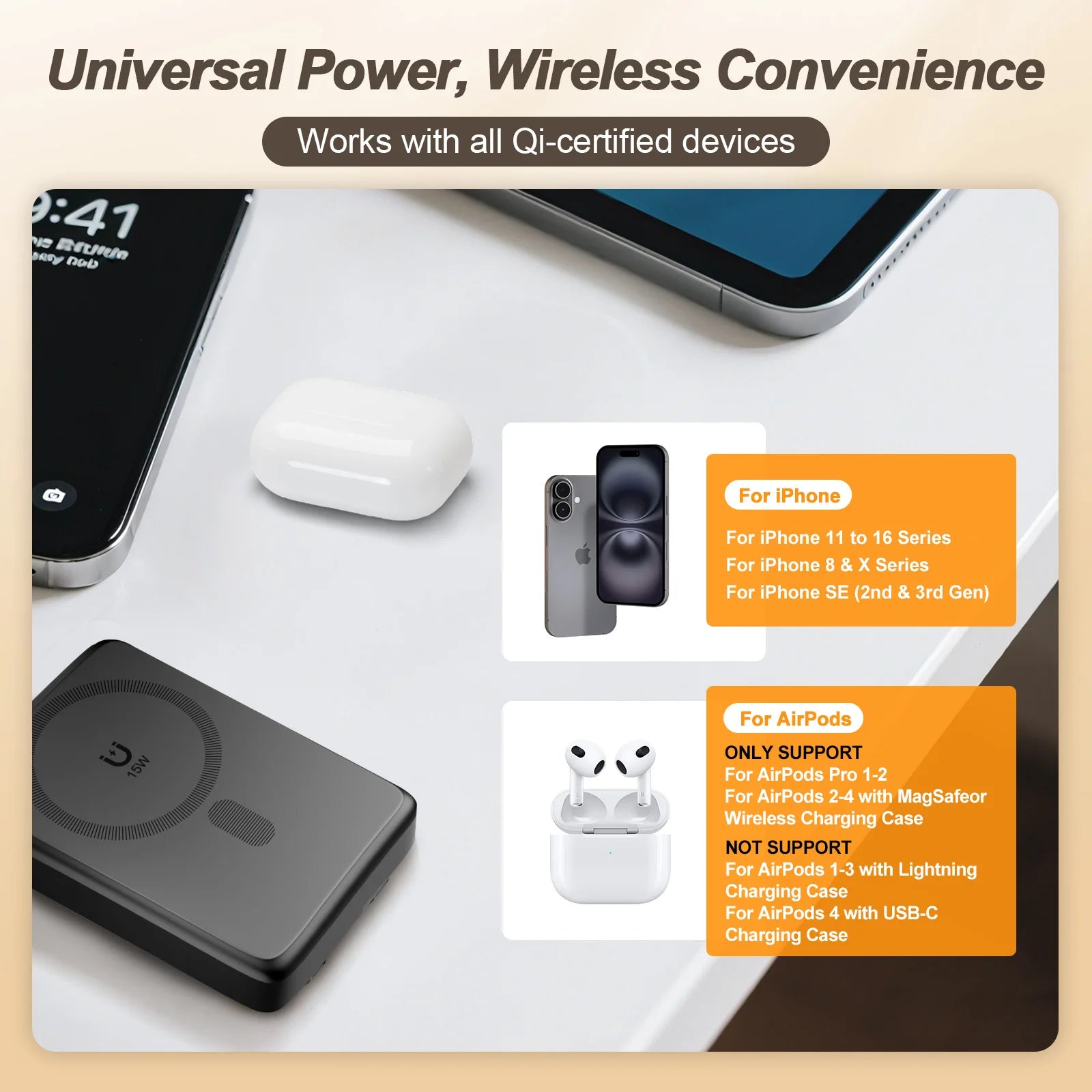 Magnetic Wireless Fast Charger
