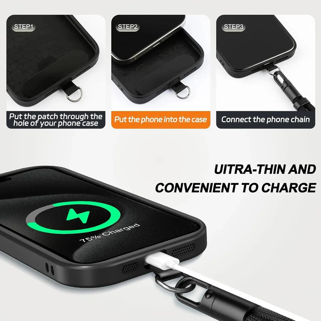 Universal Adjustable Phone Strap Clip Holder