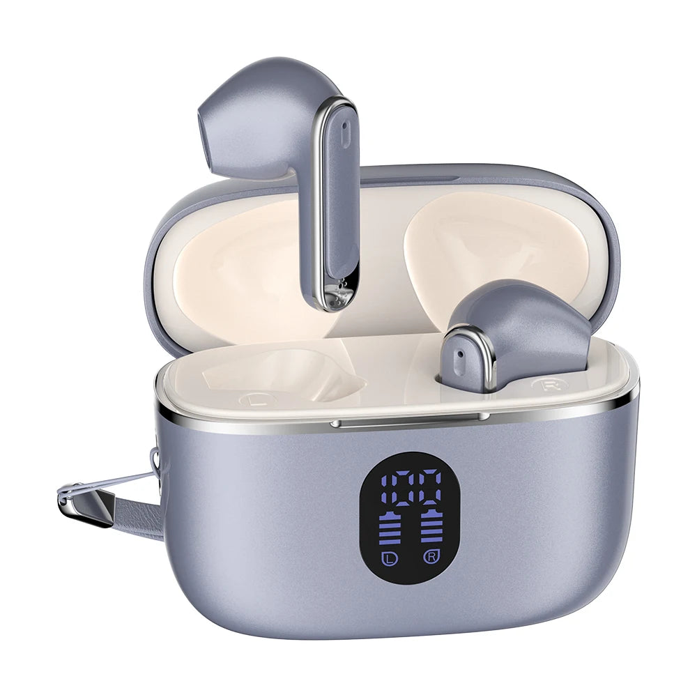 Wireless Earbuds with LED Display