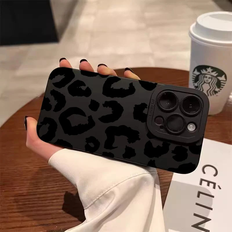 Leopard Design Protective Phone Case